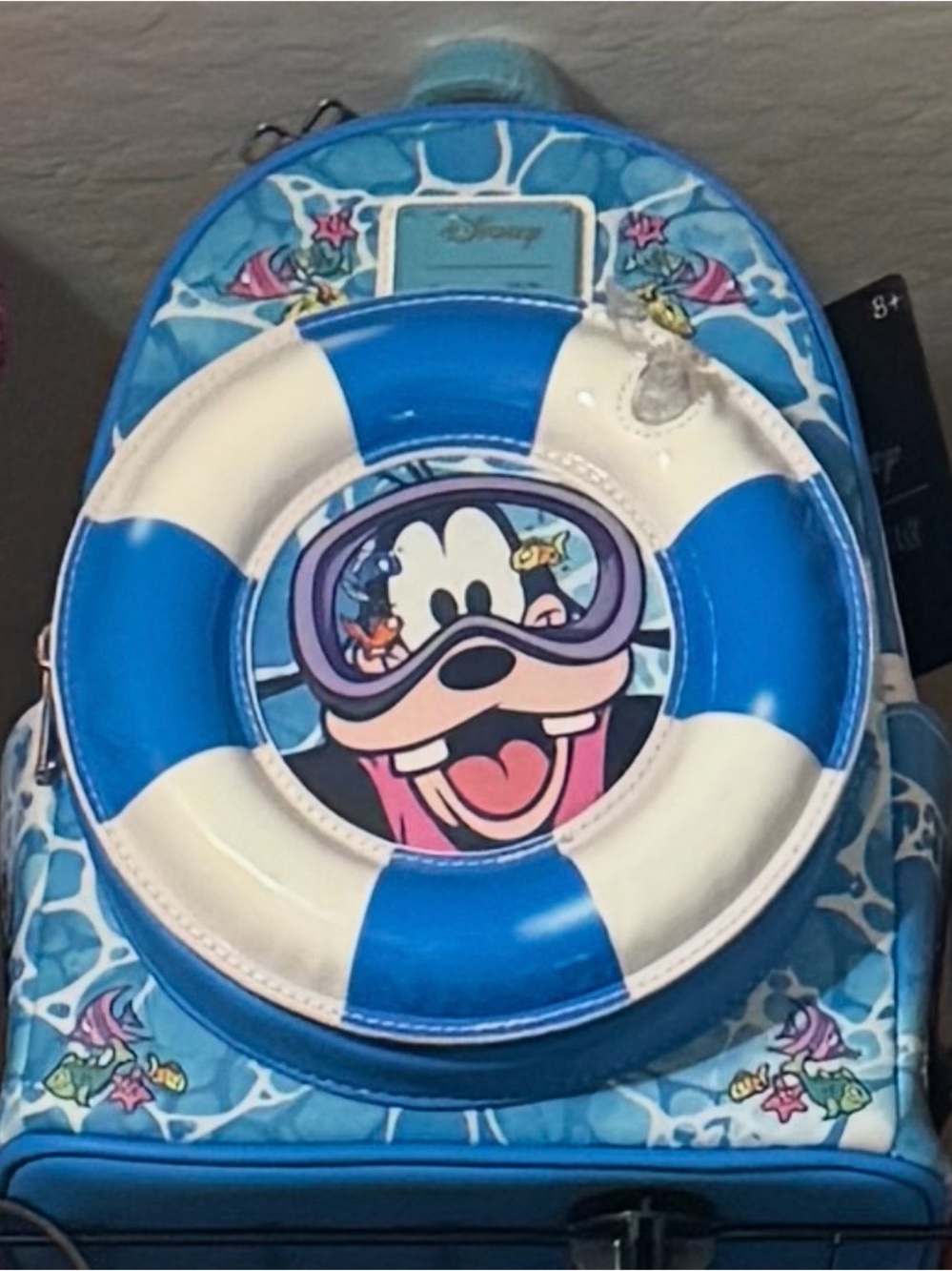 Loungefly Goofy Lifesaver Backpack. NWT B47